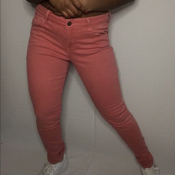Pink low rise jeans in really good quality. - Picture 6 of 7